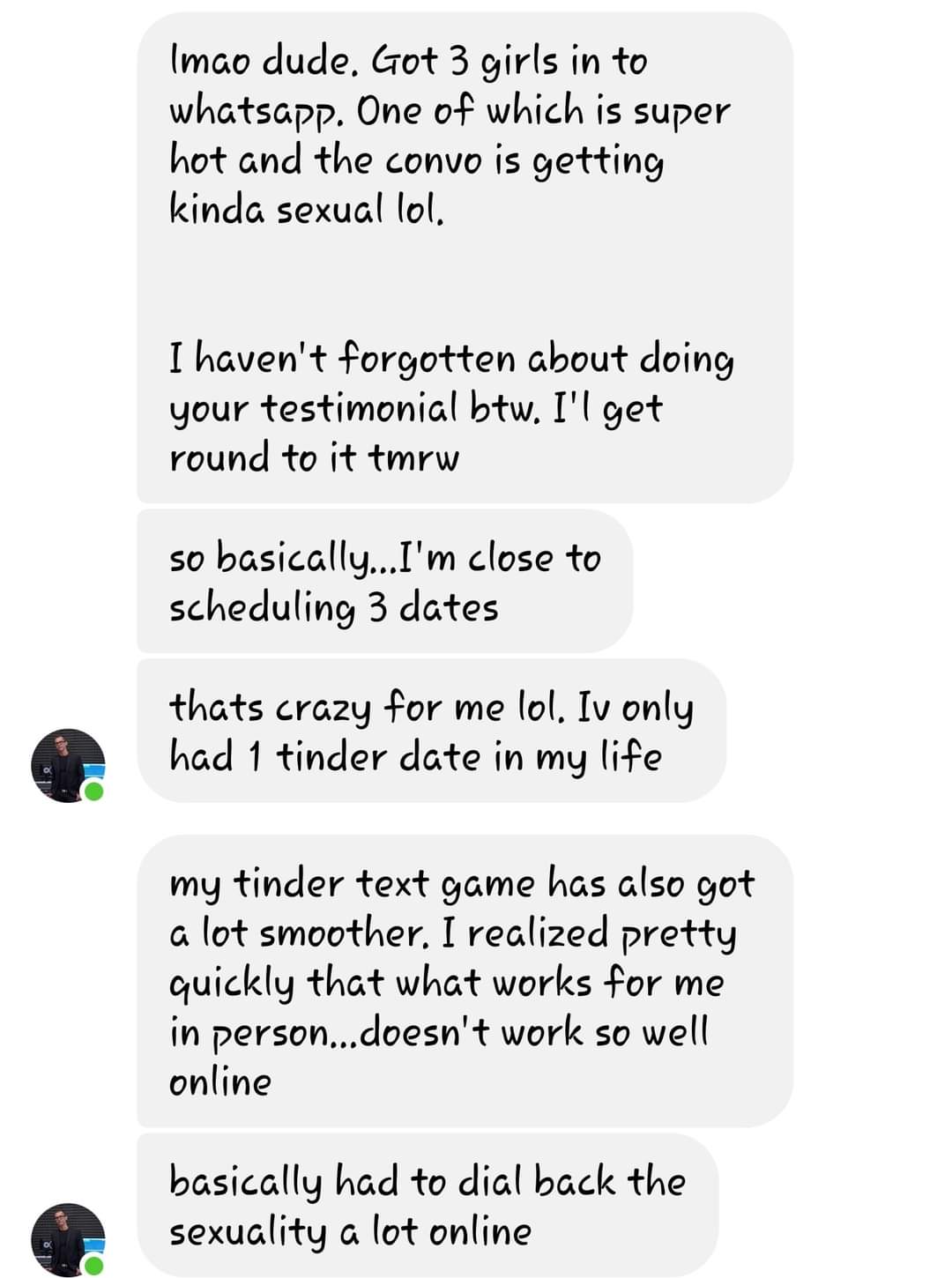 Christopher Dore Results